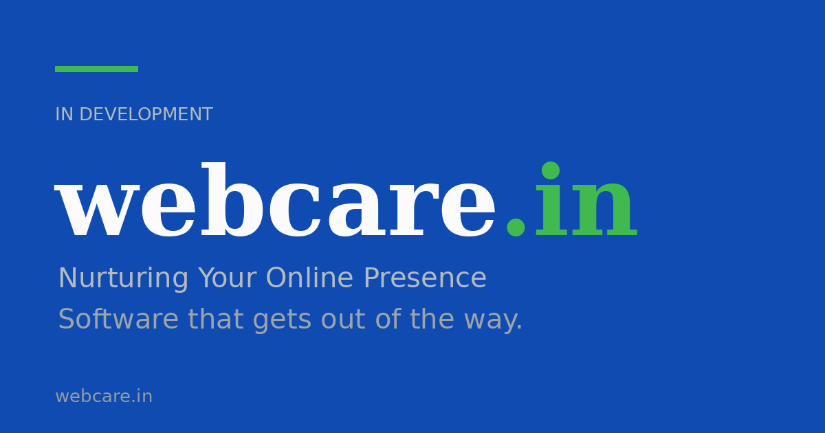 Link preview image for webcare.in